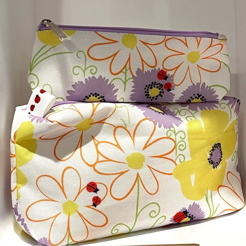 Clinique Cosmetic Bag Set of Two
